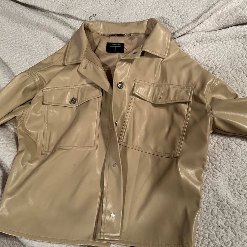 Leather jacket